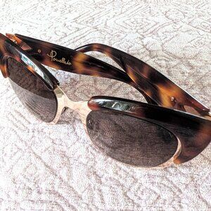 Pomellato Tortoise Shell Cat's Eye Sun Glasses Like New